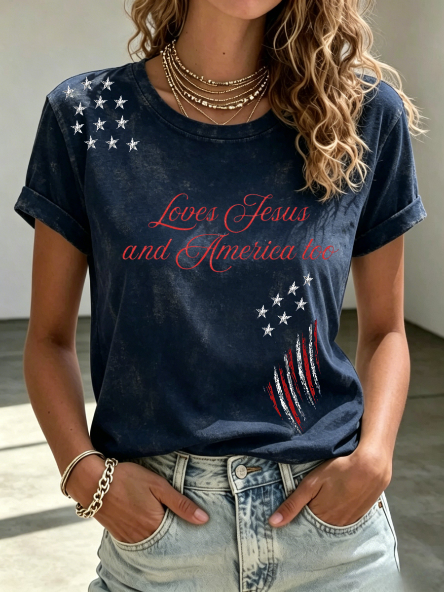 Women's USA 250th Celebration Short Sleeved T-Shirt
