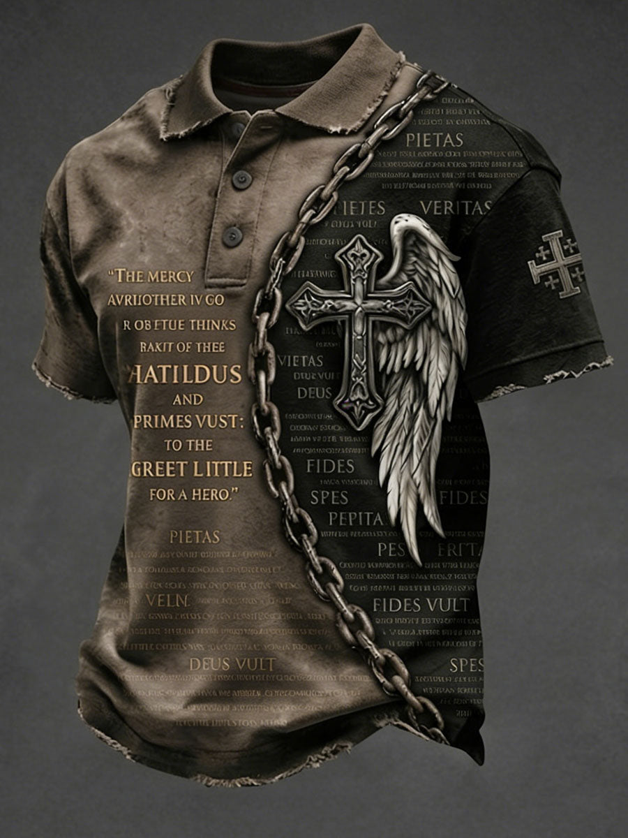 Men'S Faith Short-Sleeve Polo Shirt