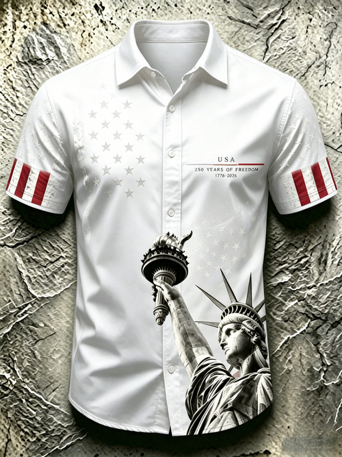 250Th Anniversary Commemorative Faith Printed Round Neck Top In The United States