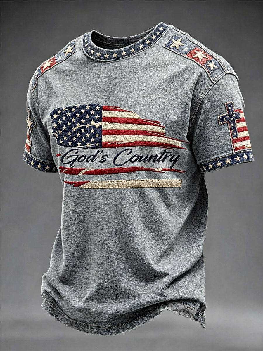 Men'S Faith Printed T-Shirt