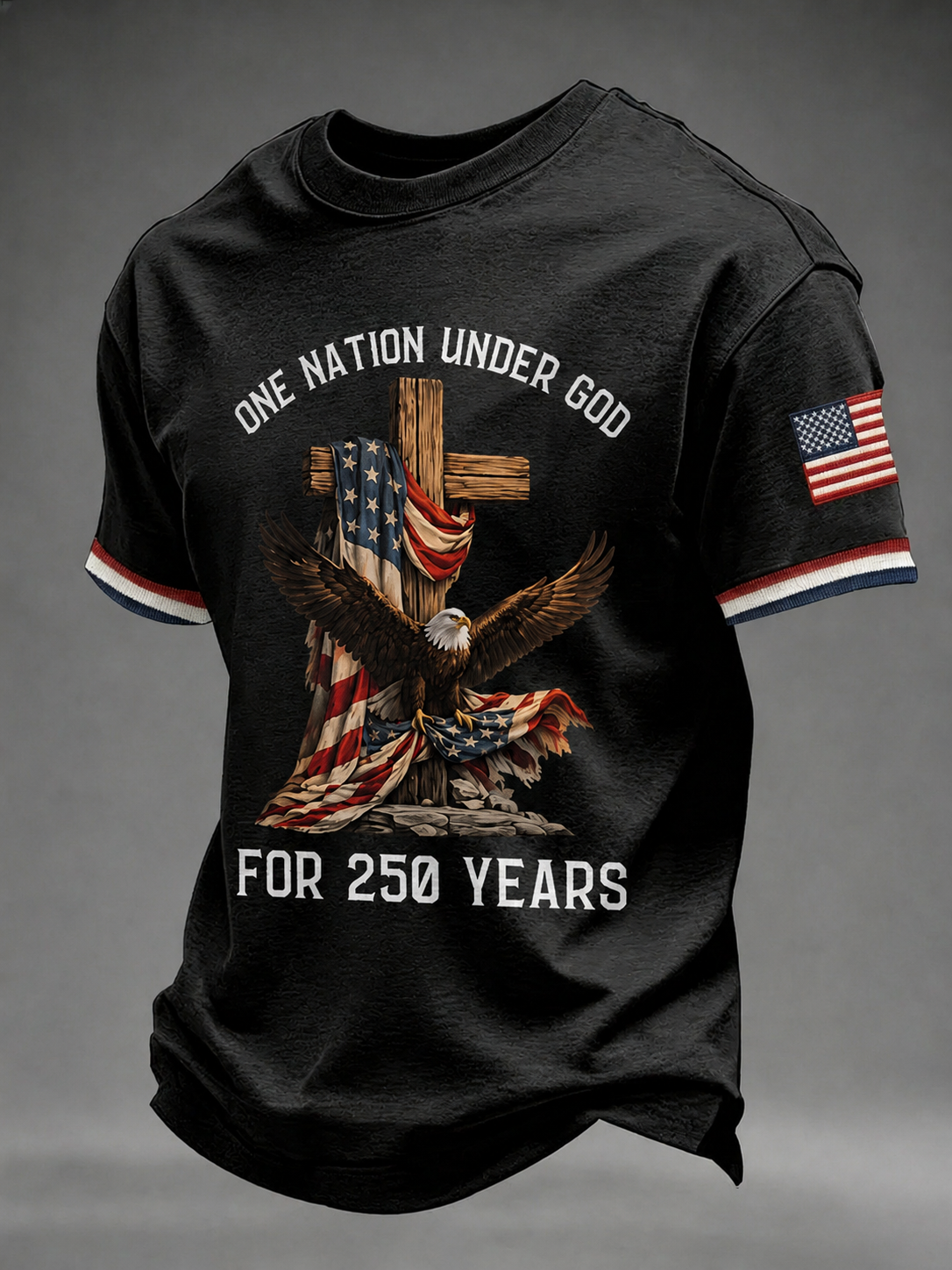 Men's Faith&Freedom Independence Day T-shirt