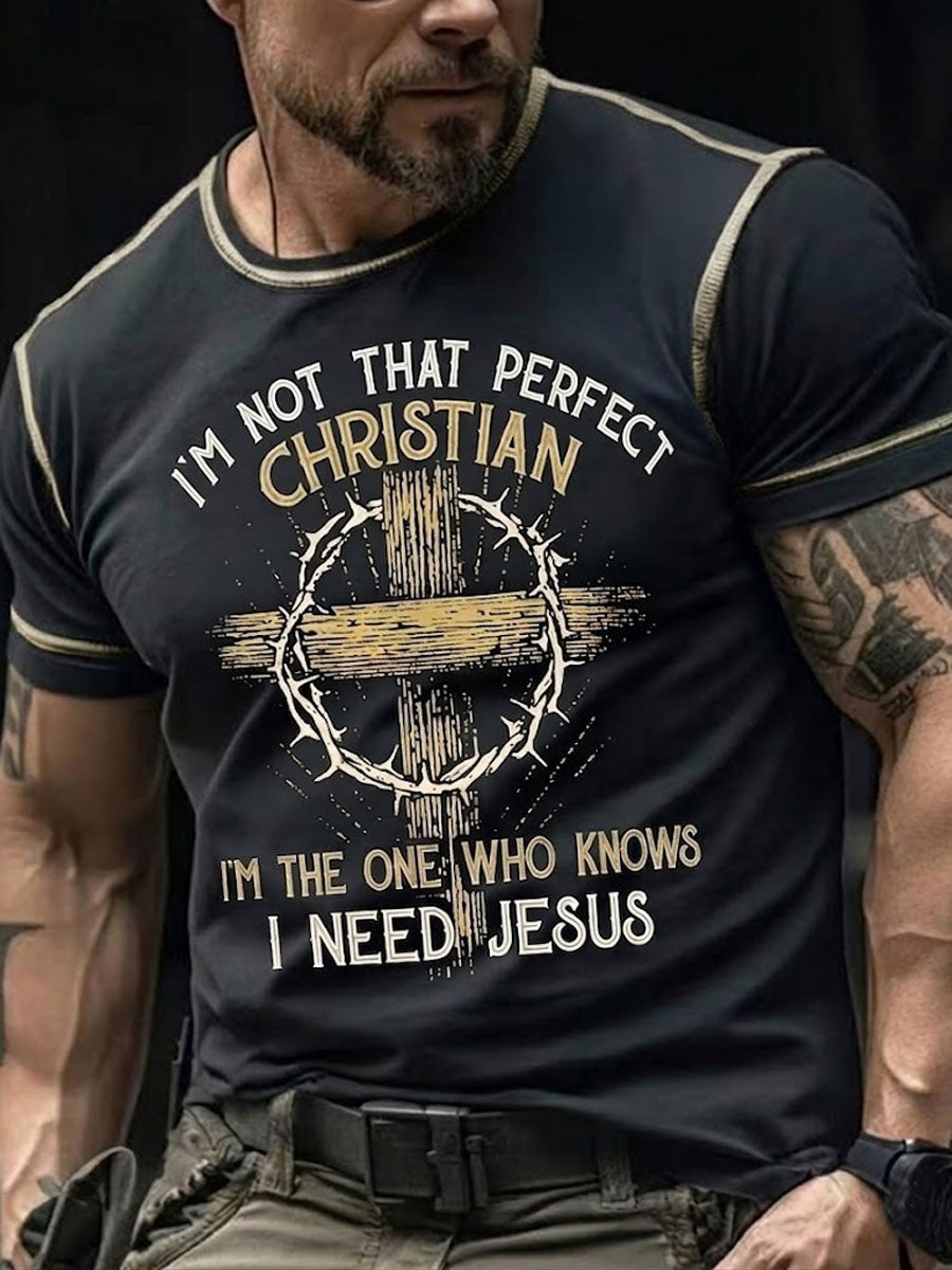 Men'S I'M THE ONE WHO KNOW NEED JESUS T-Shirt