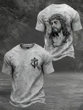 Men's Faith Printed Casual T-shirt