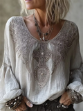 Women'S Faith Printed Casual Round Neck Top