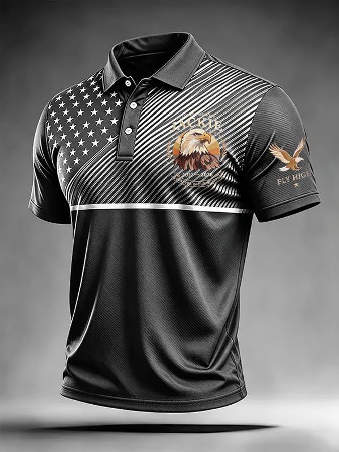 Men'S Eagle Jackie Casual Polo Shirt