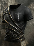 Men's Faith Cross Print T-shirt