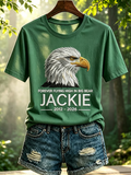 Women's Jackie Forever Our Queen Print T-Shirt