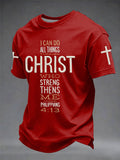 Men'S Faith Printed T-Shirt