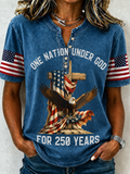 Women's Faith&Freedom Independence Day T-shirt