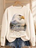 Women'S Forever Over Big Bear Print Sweatshirt