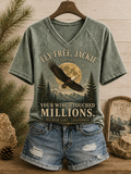 Women'S Casual Bald Eagle