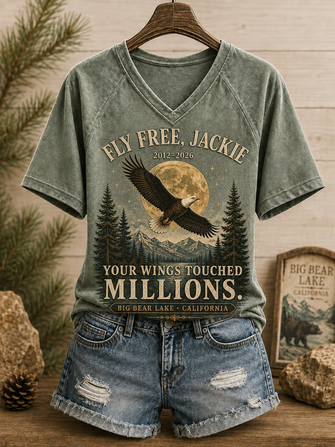 Women'S Casual Bald Eagle