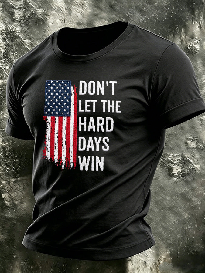 Men'S Faith Flag Commemorative T-Shirt