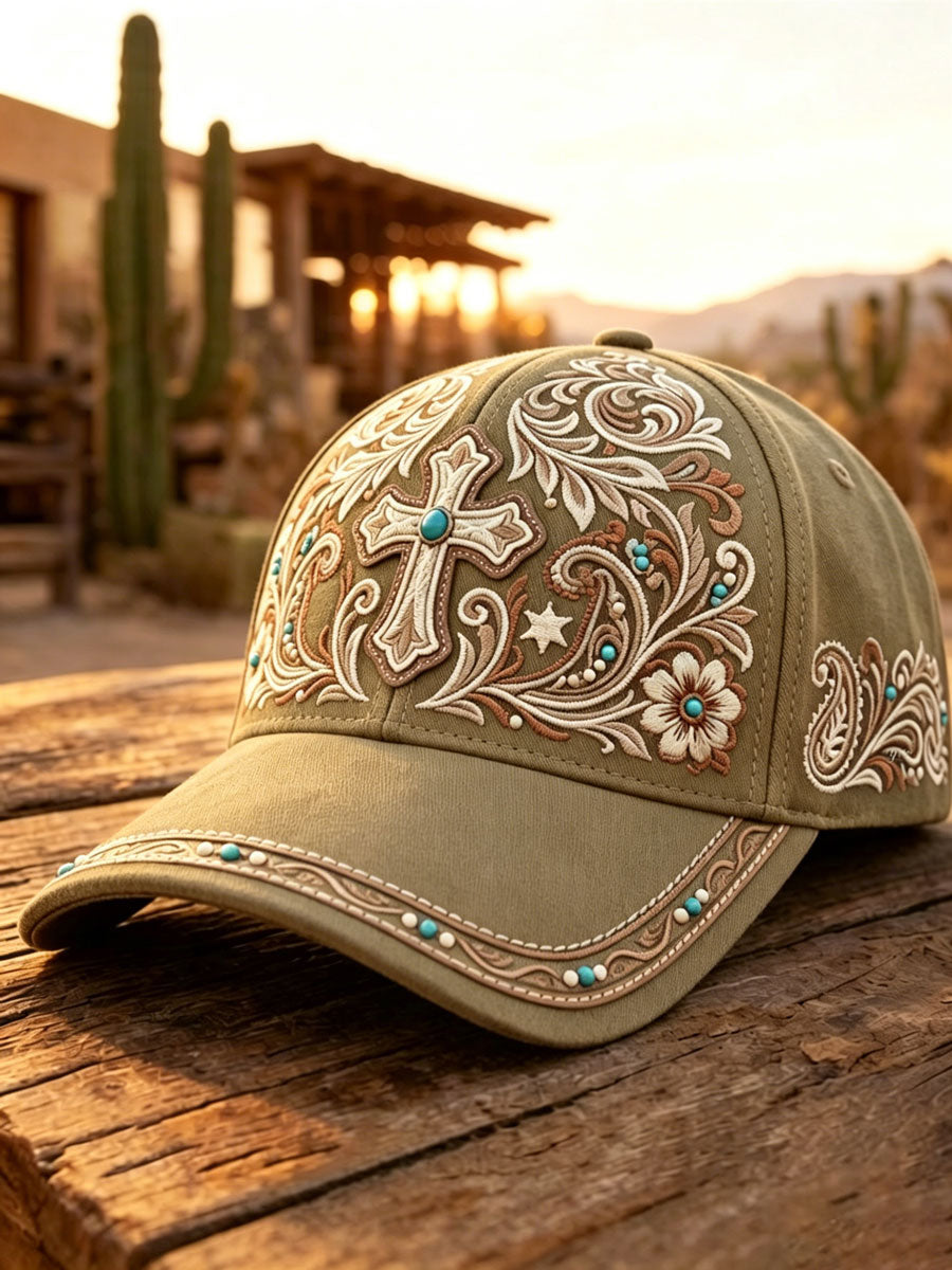 Unisex Faith Western-Style Retro Baseball Cap