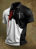 Men's Faith Printed Polo Shirt