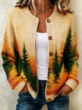Women'S Casual Fall Knitted Cardigan Top