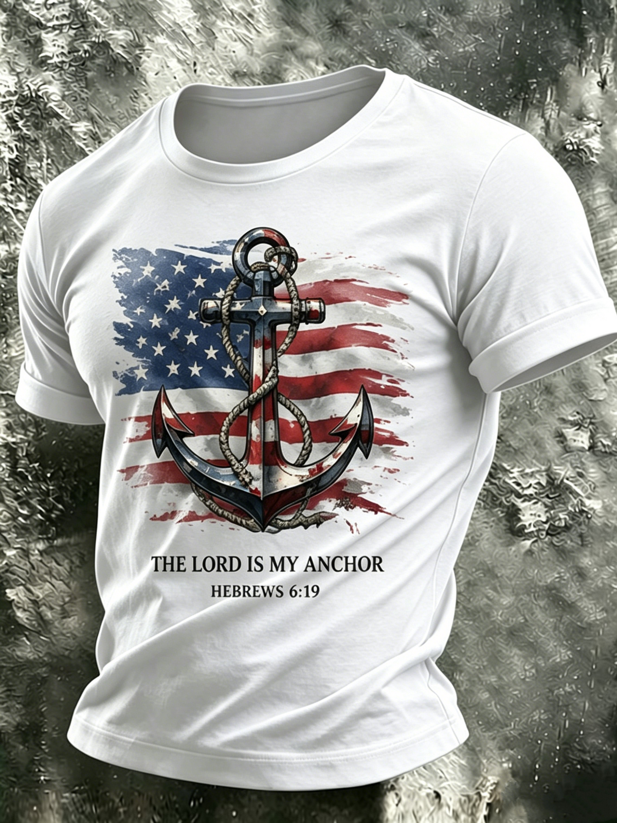 Men's Belief Printed Casual T-shirt
