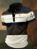 Men'S Faith Printed Polo Shirt