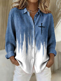Women's Faith Art Printed Shirt