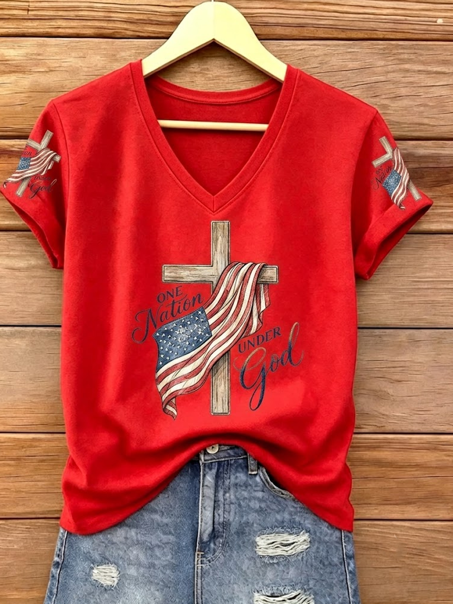 Women'S Faith Printed T-Shirt