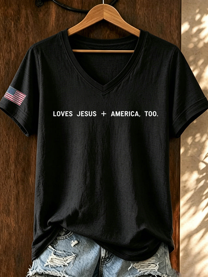 Women'S God Shed His Grace On Thee Print T-Shirt