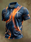 Men's Faith Casual Short-Sleeve Polo Shirt