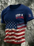Men's USA Print T-Shirt