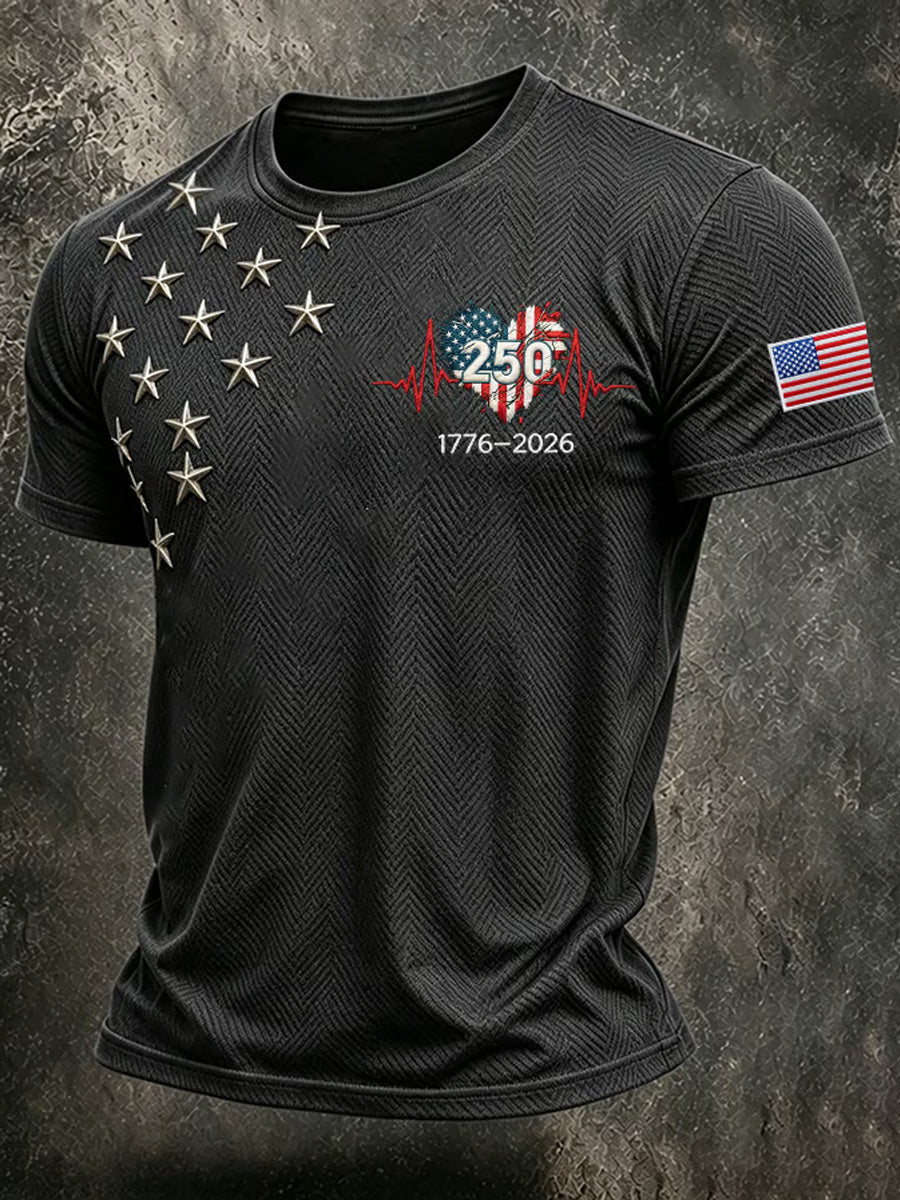 Men's 250th Anniversary Printed T-Shirt