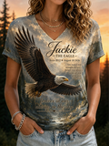 Women's Fly Free Jackie Printed T-shirt