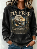 Women's Forever Free Print Sweatshirt