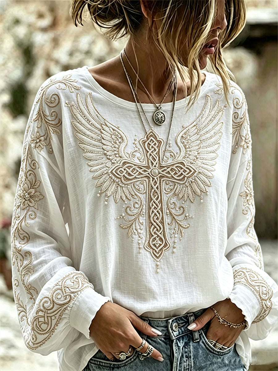 Women's Celtic Cross Top