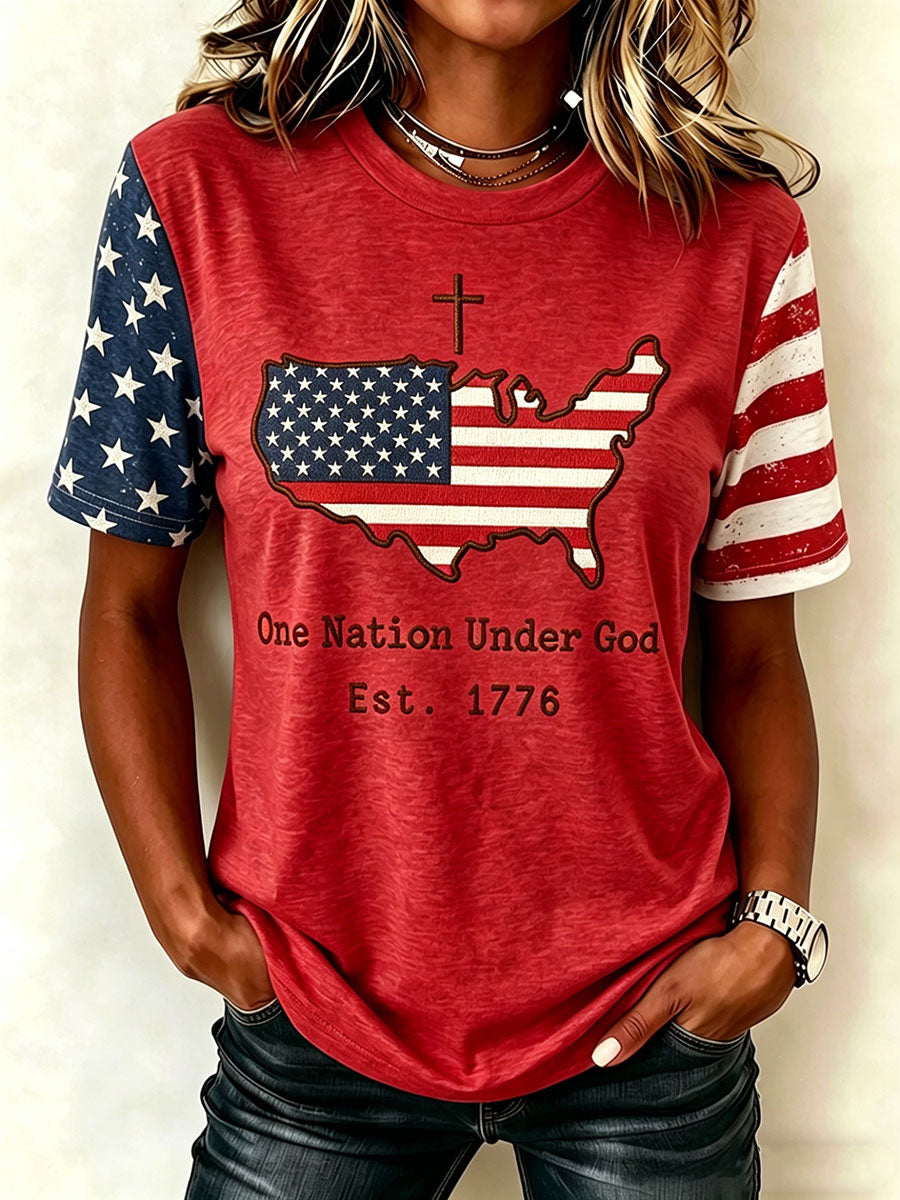 Women's One Nation Under God T-Shirt