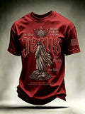 Men's Faith Printed short sleeves t-shirt