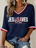 Women's Faith Graphic Casual Top