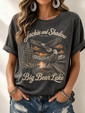 Women'S Jackie & Shadow Printed T-Shirt