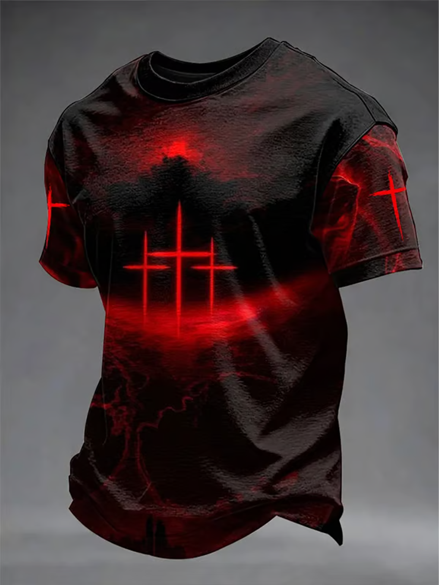 Men'S Jesus-Themed T-Shirt