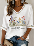 Women's Casual Print Short-Sleeve T-Shirt
