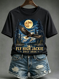 Women's Fly Free Jackie Print Tee