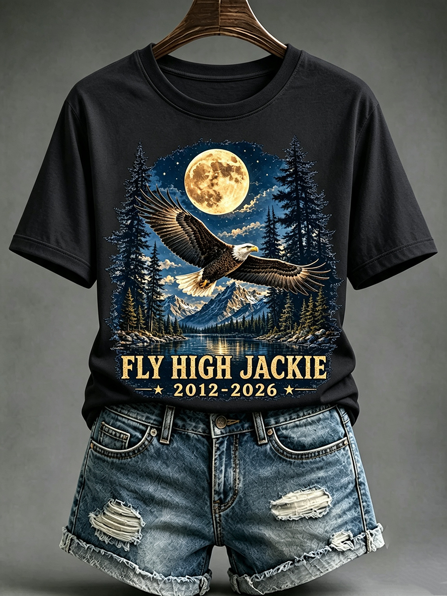 Women's Fly Free Jackie Print Tee
