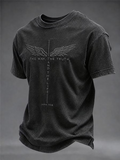 Men's Retro Print Short-Sleeve T-Shirt