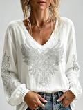 Women'S Faith Printed Casual Round Neck Top