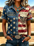Women'S Independent Faith Retro Shirt