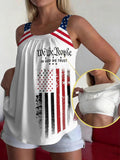 250Th Anniversary Flag Printed Tank Top Of The United States