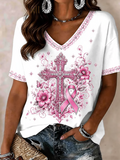 Women's Casual Retro Bohemian Floral Print Top