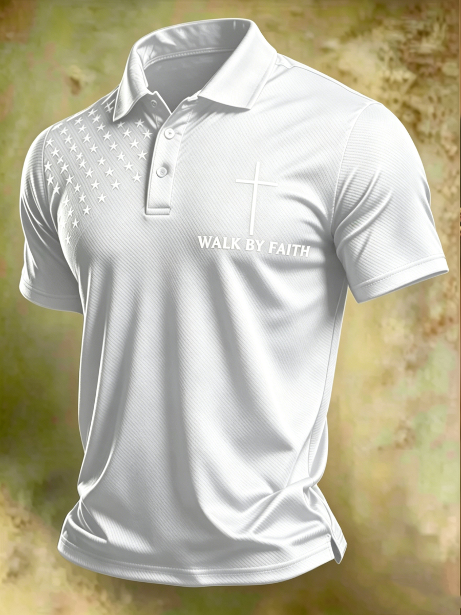 Men's 250th Anniversary Faith Casual Collar Shirt