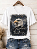 Women'S Casual Bald Eagle