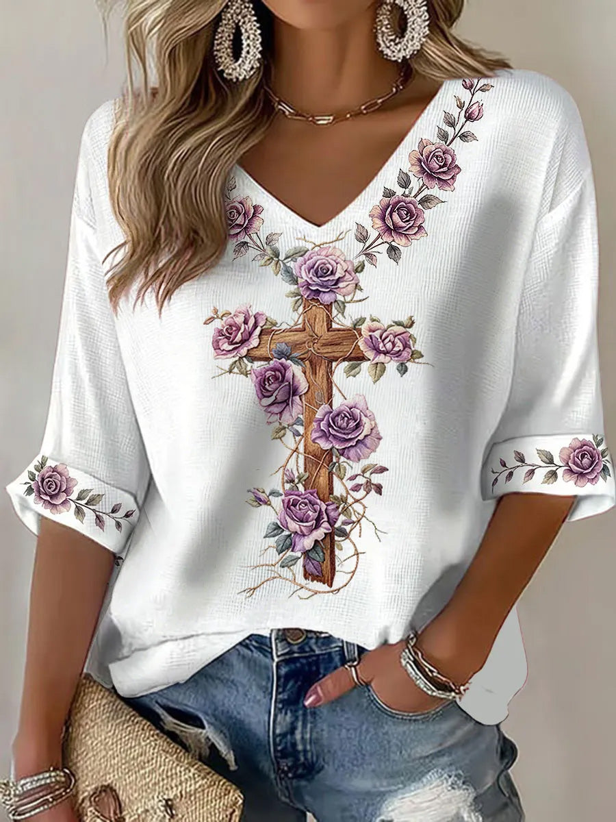 Women's Faith Printed T-shirt