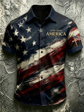 Men's 250th Anniversary Print Short-sleeve Polo Shirt