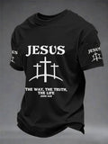 Men'S Faith Printed T-Shirt