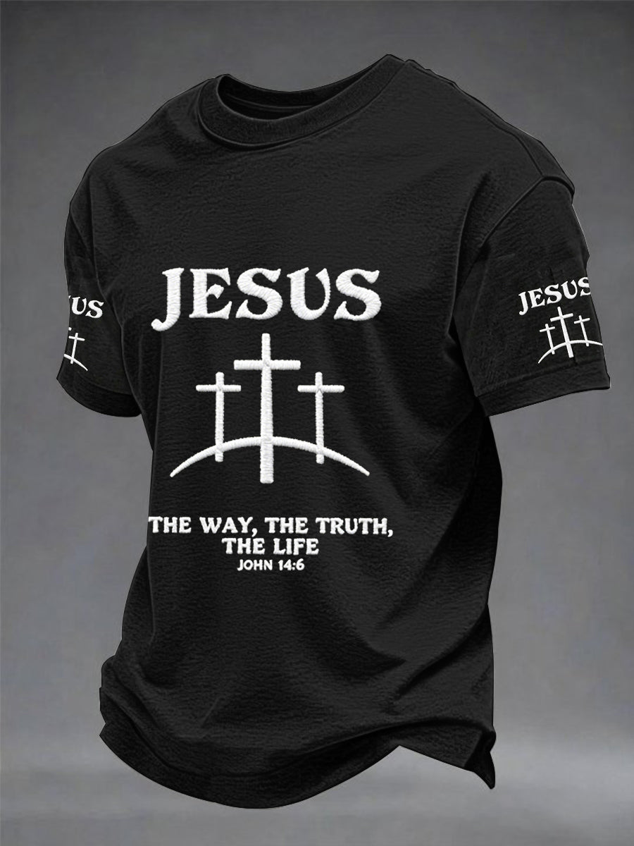Men'S Faith Printed T-Shirt